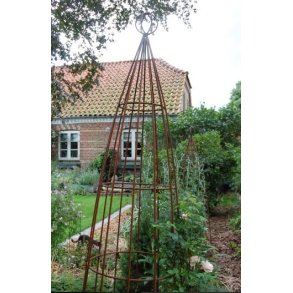 Fritst�ende blomsterespalier