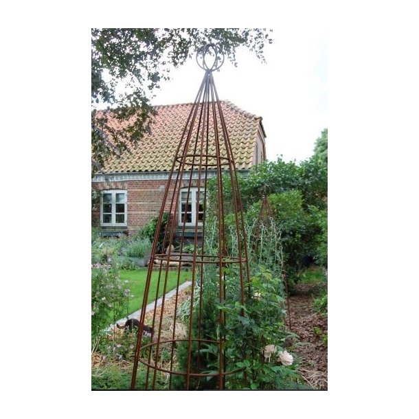 Fritst�ende blomsterespalier