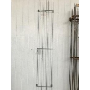 V�gespalier, galvaniseret