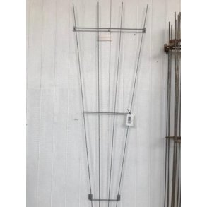 V�gespalier, galvaniseret, vifte