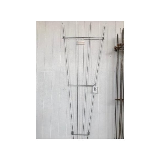 V�gespalier, galvaniseret, vifte