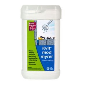 Kvit mod myrer, udvanding