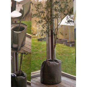 Vinterbeskyttelse til potter