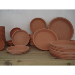 Underfad terracotta rdler