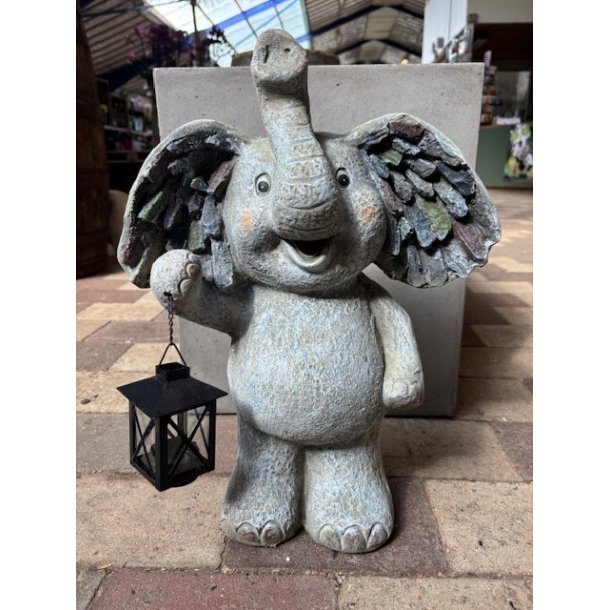 Elefant med lanterne 