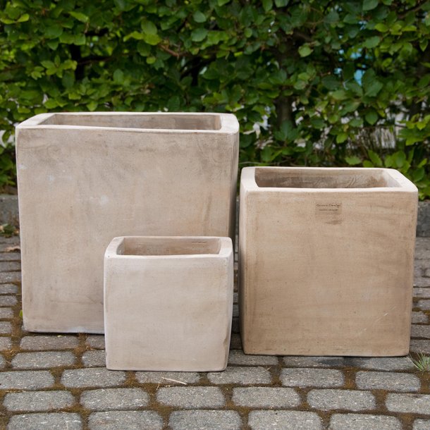 Krukke "Vega" mokka terracotta