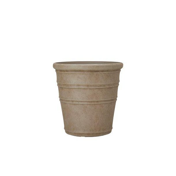 Plast Krukke, antik brun