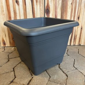 Firkantet Plastpotte, Gr�