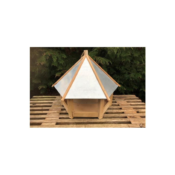 Fuglehus m/net og zinktag �54cm