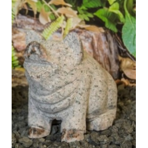 Gris rosa granit siddende 