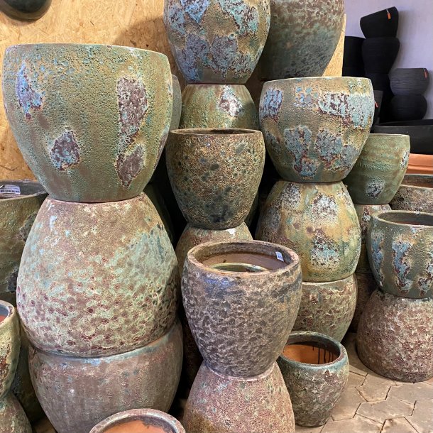 Krukke "Amy" lava gr�n