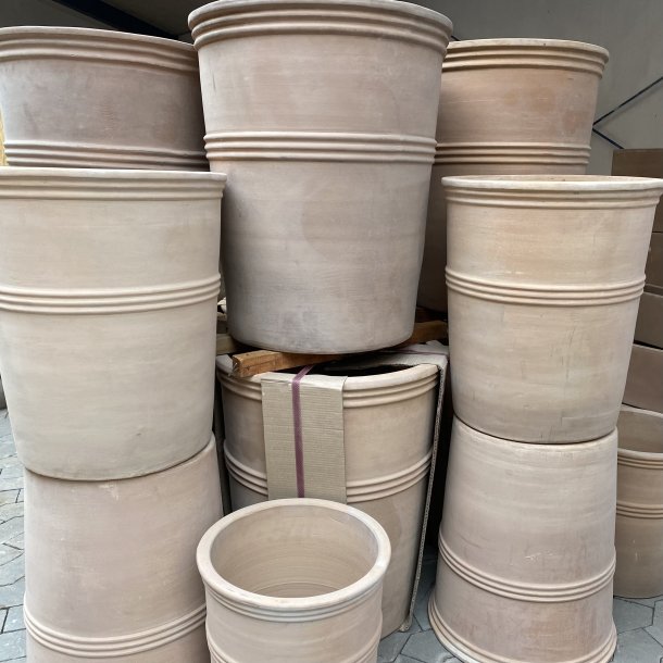 Krukke "Dobrac" mokka terracotta