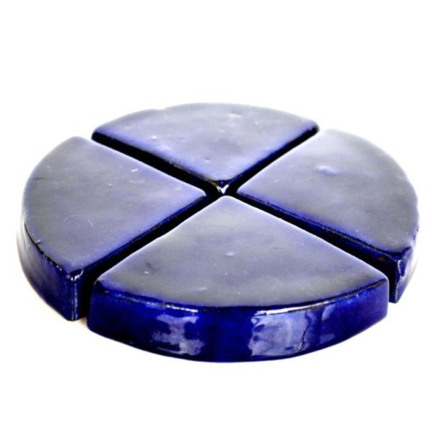 Krukkefod, glaseret bl