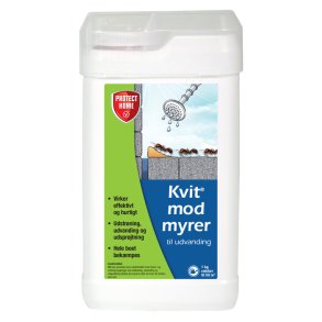 Kvit mod myrer, udvanding