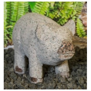 Gris rosa granit stende 