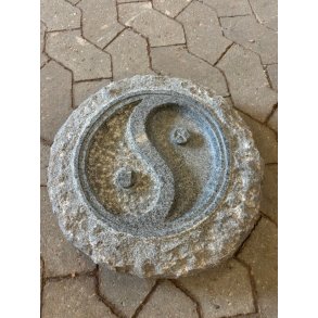 Fuglebad Ying og Yang